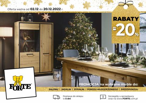 Katalog Forte Meble | Rabaty do -20% | 2.12.2022 - 20.12.2022