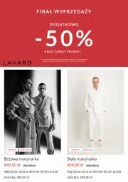 Katalog Lavard | Finał Wyprzedaży Dodatkowo -50% Drugi Tańszy Produkt | 1.09.2023 - 25.09.2023