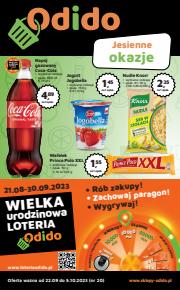 Promocje Supermarkety w Kraków | Odido Gazetka de Odido | 22.09.2023 - 5.10.2023