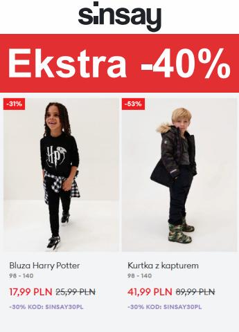 Katalog sinsay w: Płock | Ekstra -40% | 5.05.2022 - 23.05.2022