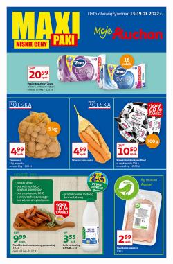 Oferty Supermarkety na ulotce Auchan ( Ważny 2 dni)