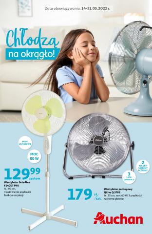 Katalog Auchan | Chłodzą na okrągło Hipermarkety | 14.05.2022 - 31.05.2022