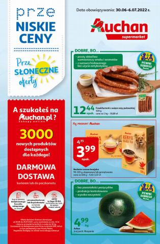 Promocje Supermarkety w Otwock | Auchan gazetka de Auchan | 30.06.2022 - 6.07.2022