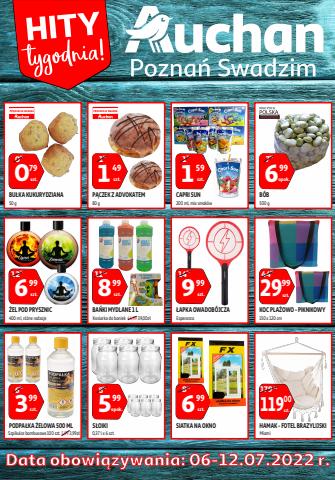 Katalog Auchan | Hity tygodnia w Auchan Swadzim | 6.07.2022 - 12.07.2022