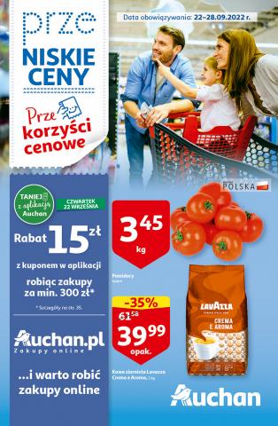 Katalog Auchan w: Łódź | Auchan gazetka | 22.09.2022 - 28.09.2022