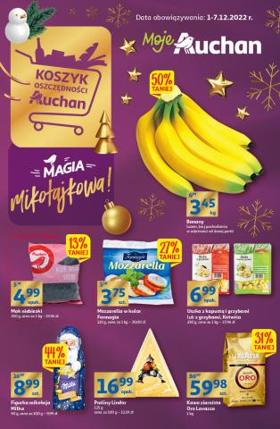 Katalog Auchan w: Legionowo | Gazetka Magia Mikołajkowa Moje Auchan | 1.12.2022 - 7.12.2022