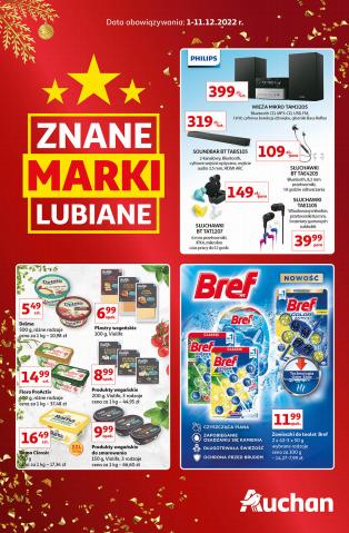 Katalog Auchan | Gazetka Znane Marki Lubiane Auchan | 1.12.2022 - 11.12.2022