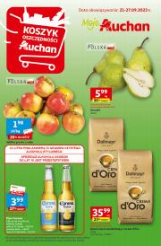 Promocje Supermarkety w Nowy Dwór Mazowiecki | Gazetka Koszyk Oszczędności Auchan Moje Auchan de Auchan | 21.09.2023 - 27.09.2023
