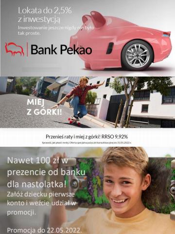 Promocje Banki i ubezpieczenia w Wołomin | Aktualne Promocje de Bank Pekao S.A. | 4.04.2022 - 31.05.2022