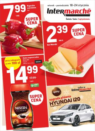 Oferty Supermarkety na ulotce Intermarche ( Wydany wczoraj)