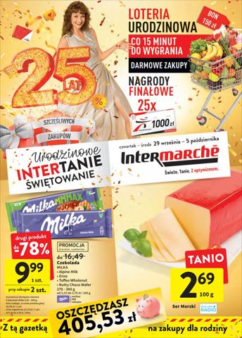 Promocje Supermarkety w Dzierżoniów | Intermarche gazetka de Intermarche | 26.09.2022 - 29.09.2022