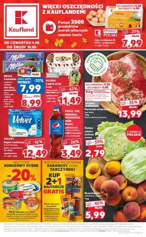 Promocje Supermarkety w Sieradz | Kaufland Gazetka de Kaufland | 4.08.2022 - 10.08.2022
