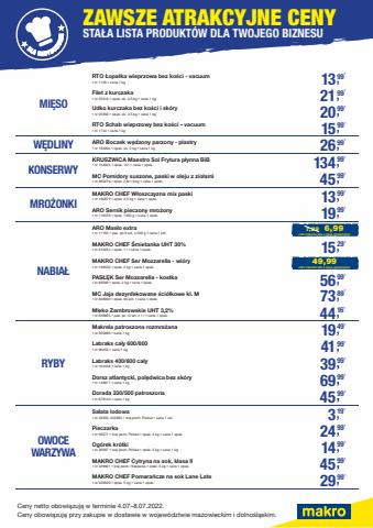 Katalog Makro w: Słupsk | Makro gazetka | 4.07.2022 - 9.07.2022