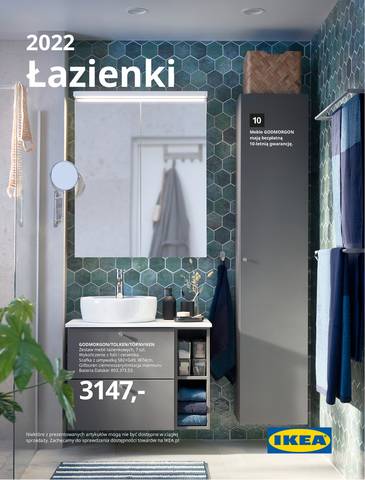 Katalog IKEA w: Łódź | Łazienka 2022 | 4.10.2021 - 31.07.2022