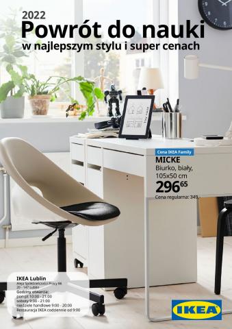 Katalog IKEA | Powrót do nauki | 16.08.2022 - 6.09.2022