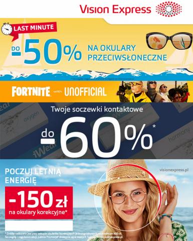 Katalog Vision Express | -50% Na Okulary Przeciwsłoneczne! | 6.07.2022 - 31.07.2022
