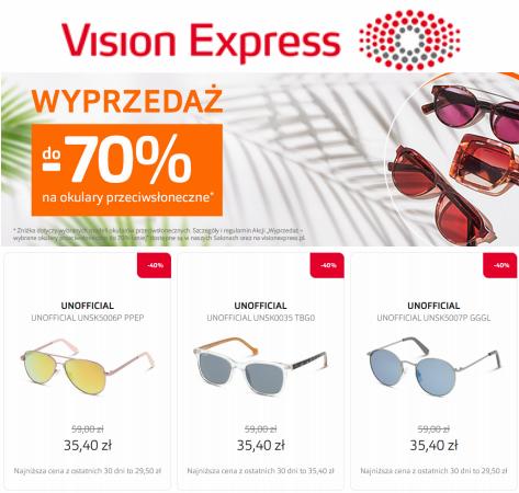 Katalog Vision Express | WYPRZEDAŻ do -70% | 23.01.2023 - 8.02.2023