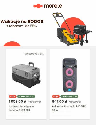 Promocje Elektronika i AGD w Szczecin | Wakacje na RODOS z rabatami do 55% de Morele | 29.06.2022 - 4.07.2022