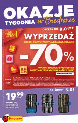 Oferty Supermarkety na ulotce Biedronka ( Ważny 2 dni)