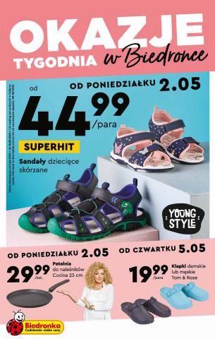 Promocje Supermarkety w Łódź | Biedronka gazetka de Biedronka | 30.04.2022 - 18.05.2022