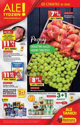 Promocje Supermarkety w Poznań | Biedronka gazetka de Biedronka | 30.06.2022 - 6.07.2022