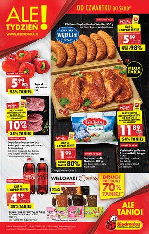 Promocje Supermarkety w Szczecin | Biedronka gazetka de Biedronka | 11.08.2022 - 17.08.2022