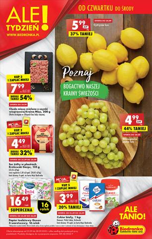 Promocje Supermarkety w Łódź | Biedronka gazetka de Biedronka | 22.09.2022 - 28.09.2022