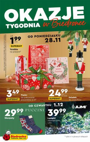 Promocje Supermarkety | Biedronka gazetka de Biedronka | 26.11.2022 - 29.11.2022