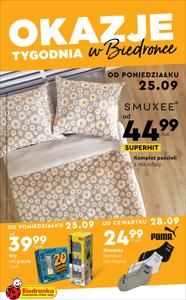 Promocje Supermarkety | Biedronka gazetka de Biedronka | 25.09.2023 - 30.09.2023