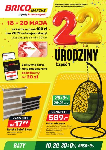 Promocje Budownictwo i ogród w Leszno (Wielkopolskie) | Gazetka Promocyjna de Bricomarche | 18.05.2022 - 28.05.2022