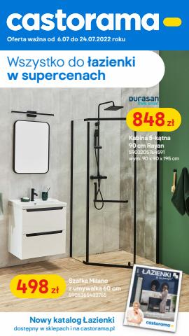 Katalog Castorama | Wszystko do łazienki w supercenach | 6.07.2022 - 24.07.2022