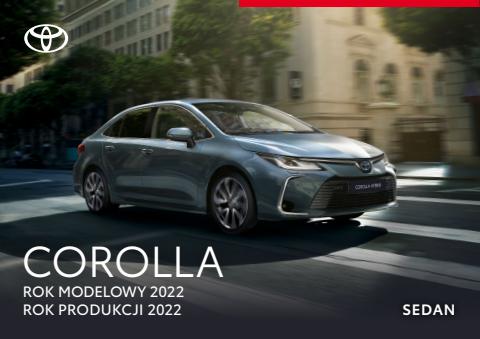 Promocje Samochody, motory i części samochodowe w Luboń | Katalog Toyoty Corolla Sedan 2022
		 de Toyota | 19.04.2022 - 19.04.2023