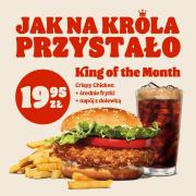 Promocje Restauracje i kawiarnie | King of the Month de Burger King | 9.06.2023 - 6.07.2023