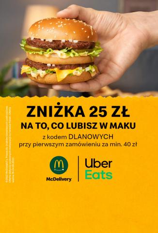 Promocje Restauracje i kawiarnie w Poznań | 25 zł zniżki na Maka dla nowych userów Uber Eats! de McDonald's | 16.05.2022 - 24.05.2022