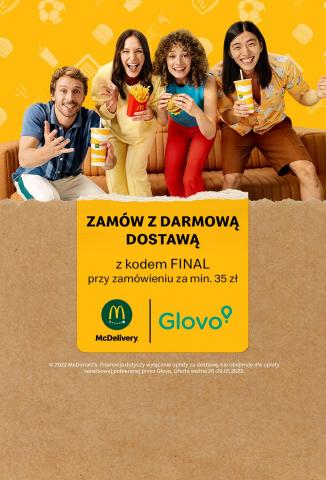 Promocje Restauracje i kawiarnie w Tomaszów Mazowiecki | Darmowa dostawa z McDonald's w Glovo de McDonald's | 26.05.2022 - 29.05.2022