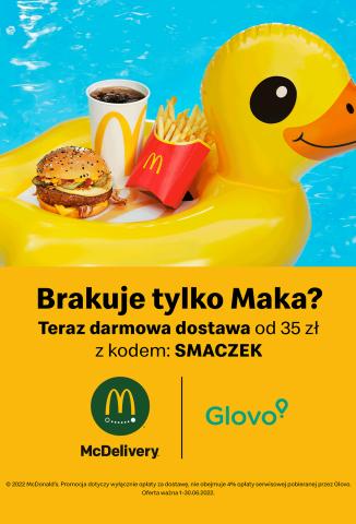 Promocje Restauracje i kawiarnie w Pruszków | Dowozimy pełnię szczęscia de McDonald's | 6.06.2022 - 30.06.2022