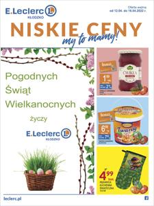 Katalog E.Leclerc w: Poznań | E.Leclerc gazetka | 12.04.2022 - 15.04.2022