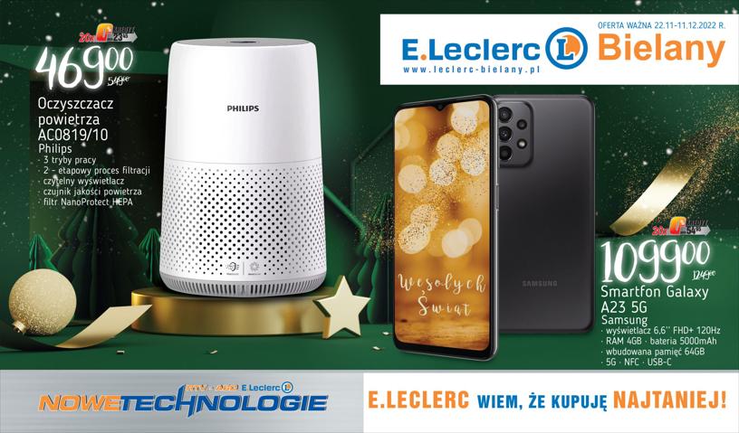 Katalog E.Leclerc w: Warszawa | E.Leclerc gazetka | 22.11.2022 - 11.12.2022
