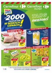 Katalog Carrefour Market w: Warszawa | Gazetka Targ świeżości | 17.09.2023 - 23.09.2023