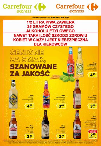 Katalog Carrefour Express w: Poznań | Gazetka Piwa, które warto docenić | 25.04.2022 - 9.05.2022