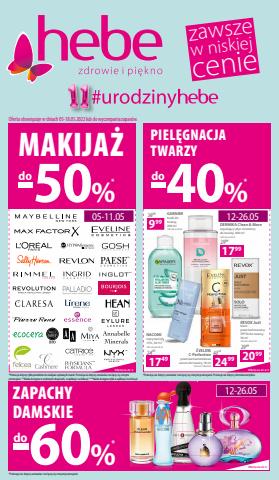 Promocje Perfumy i kosmetyki w Poznań | Zawsze Niskie Ceny de Hebe | 6.05.2022 - 18.05.2022