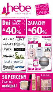 Promocje Perfumy i kosmetyki w Wrocław | Hebe gazetka de Hebe | 26.01.2023 - 8.02.2023