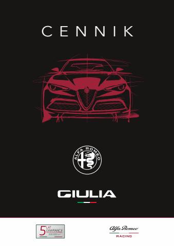 Katalog Alfa Romeo | Giulia Cennik | 19.01.2022 - 31.12.2022
