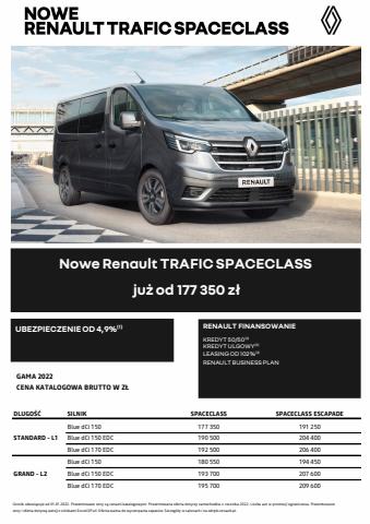 Katalog Renault w: Warszawa | THE NEW RENAULT TRAFIC SPACECLASS | 11.01.2022 - 31.12.2022