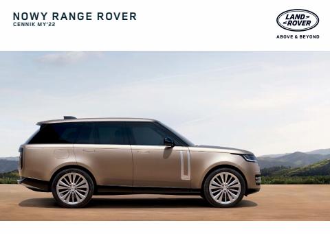 Katalog Land Rover | Nowy Range Rover Cennik MY22 | 12.01.2022 - 31.12.2022