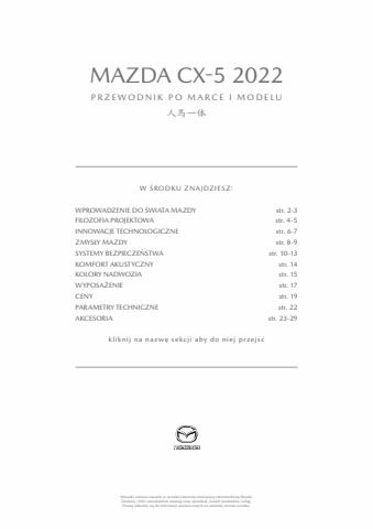 Katalog Mazda w: Kraków | CX-5 2022 | 17.01.2022 - 12.01.2023
