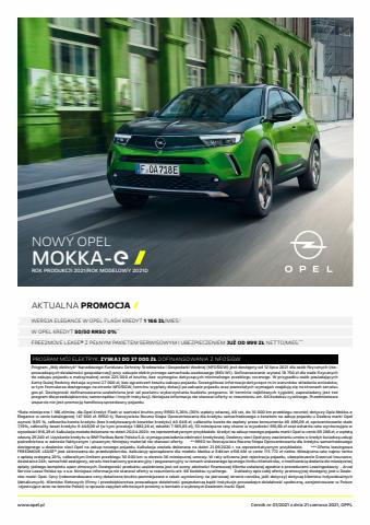 Promocje Samochody, motory i części samochodowe w Sieradz | Opel - Nowa Mokka-e de Opel | 12.12.2021 - 31.01.2023