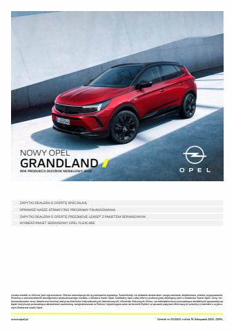 Promocje Samochody, motory i części samochodowe w Nowy Dwór Mazowiecki | Opel - Nowy Grandland de Opel | 15.02.2022 - 15.01.2023