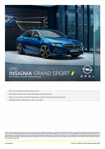 Promocje Samochody, motory i części samochodowe w Oświęcim | Opel - Insignia Grand Sport de Opel | 15.02.2022 - 15.01.2023