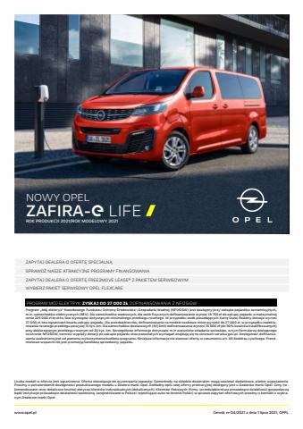 Promocje Samochody, motory i części samochodowe w Oświęcim | Opel - Zafira-e Life de Opel | 15.02.2022 - 15.01.2023